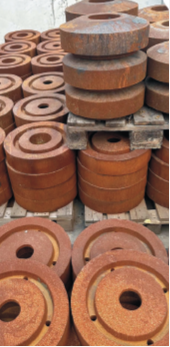 42crmo行走轮锻造毛胚 已时效一年